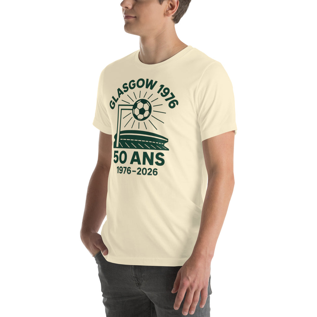 T-shirt Glasgow 1976 – Hampden park | 50 ans d'un jour mythique (1976 - 2026) - Glasgow 76