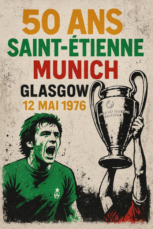Affiche Grand Format – "Glasgow 76® – 50 ans" - édition Munich - Glasgow 76