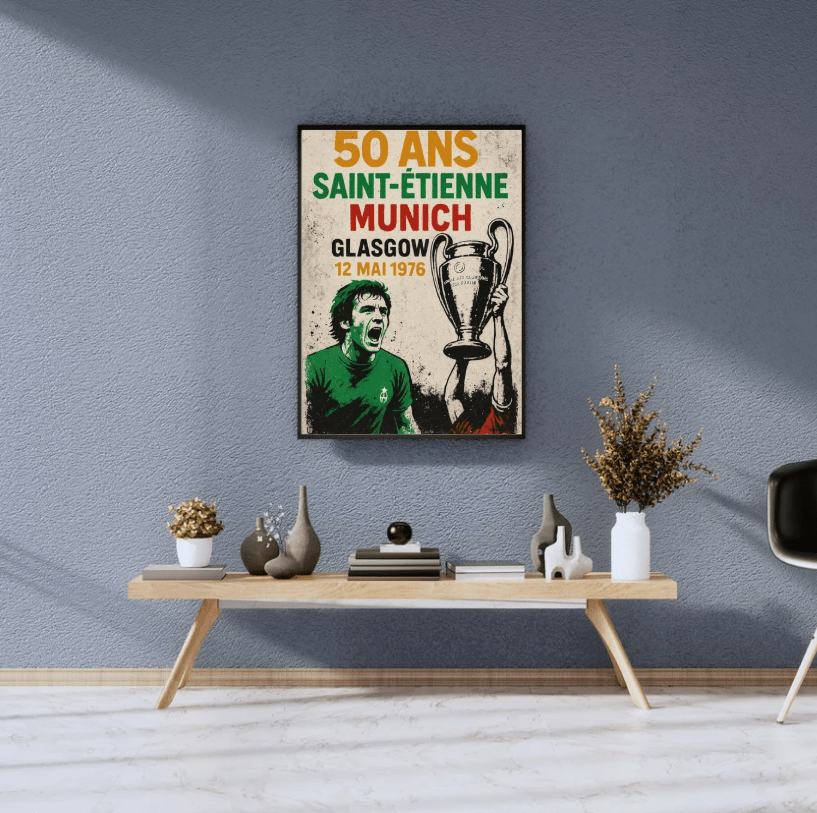 Affiche Grand Format – "Glasgow 76® – 50 ans" - édition Munich - Glasgow 76