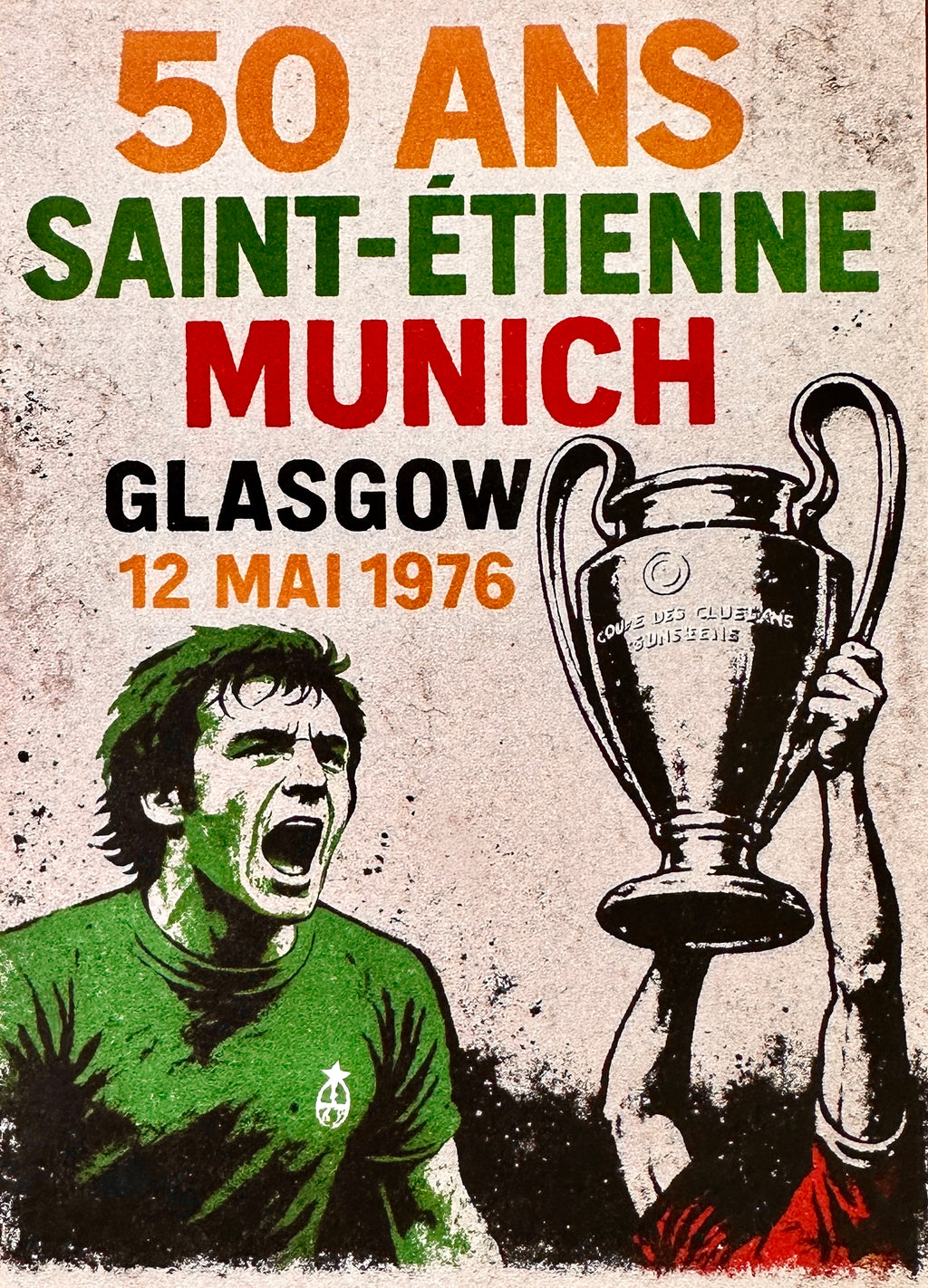 Carte postale - “Glasgow 1976 – 50 ans” – Édition Munich