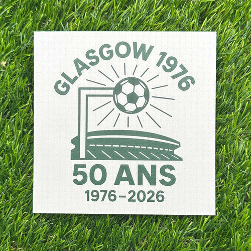 Carte postale “Glasgow 1976 – 50 ans” – Édition Hampden Park - Glasgow 76