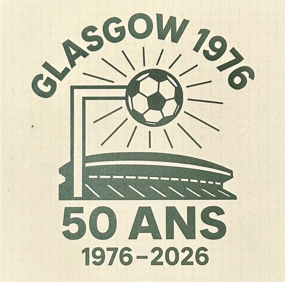 Carte postale “Glasgow 1976 – 50 ans” – Édition Hampden Park