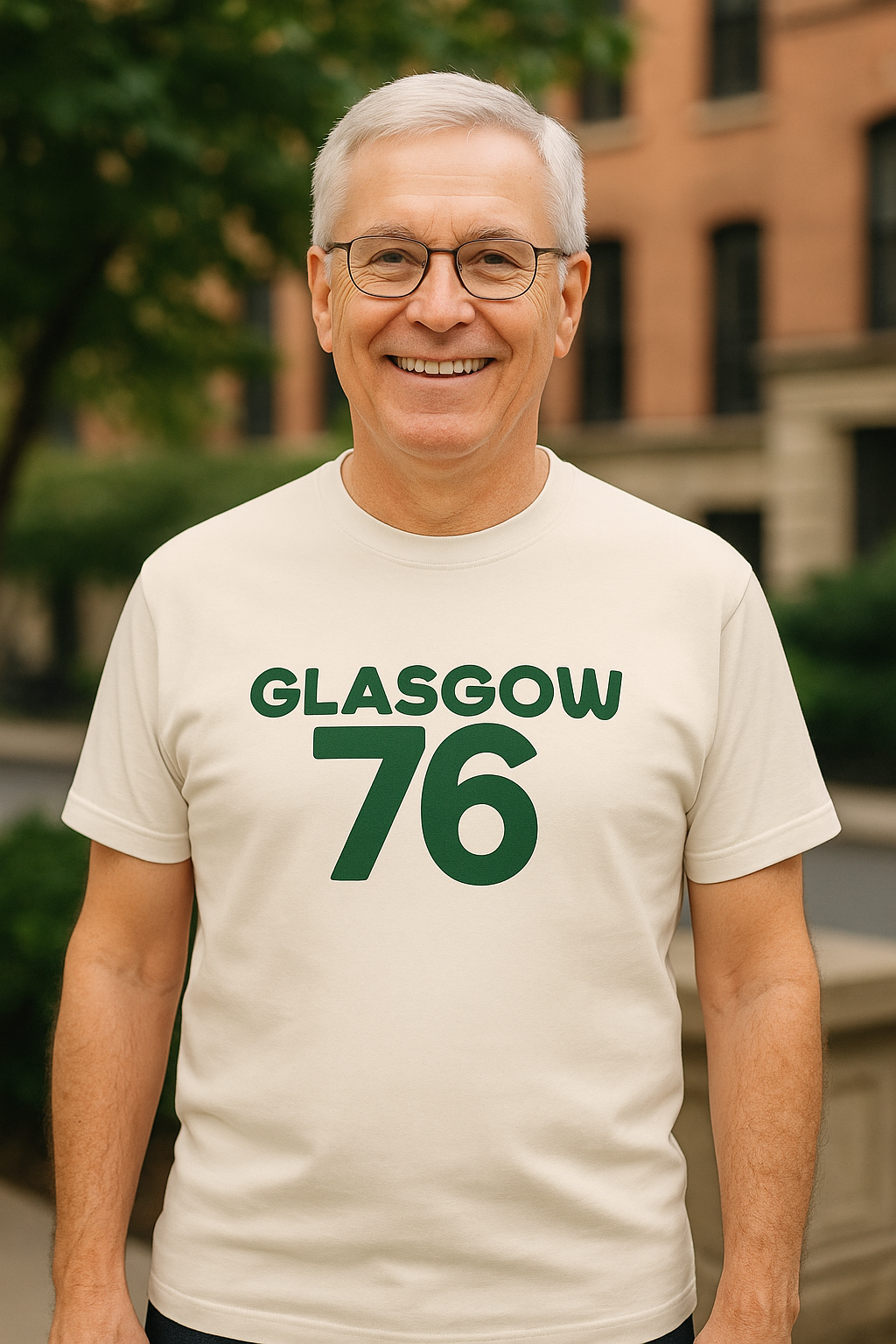 G76 Original – T-shirt vintage premium| Glasgow 76