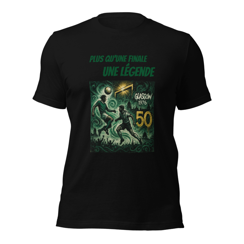 T-shirt “Plus qu’une finale, une légende” | Glasgow 1976 - Edition 50 ans