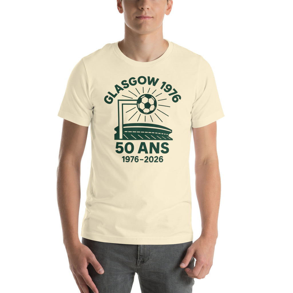 T-shirt Glasgow 1976 – Hampden park | 50 ans d'un jour mythique (1976 - 2026) - Glasgow 76