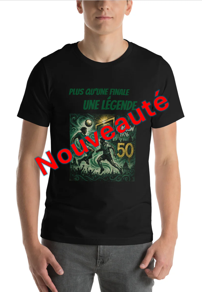 T-shirt “Plus qu’une finale, une légende” | Glasgow 1976 - Edition 50 ans