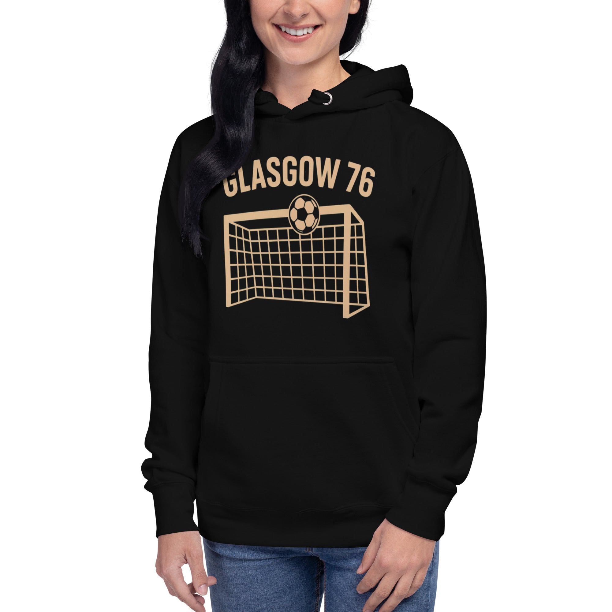 Sweat-shirt Glasgow 76 – Poteaux Carrés – Édition Anniversaire - noir - Glasgow 76