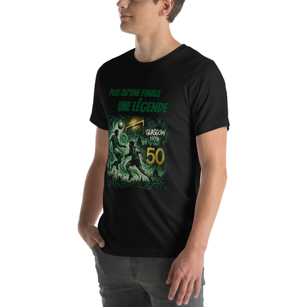 T-shirt “Plus qu’une finale, une légende” | Glasgow 1976 - Edition 50 ans - Glasgow 76