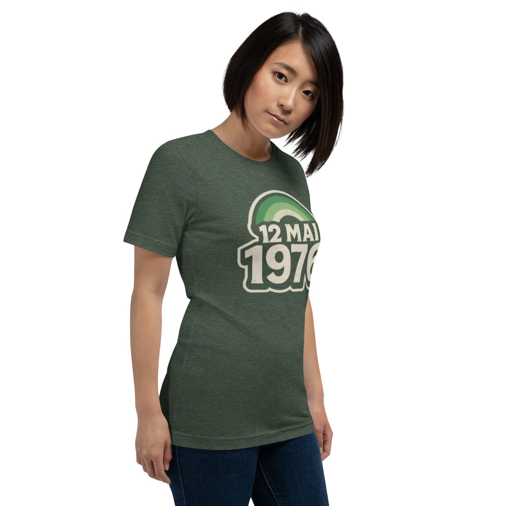 T-shirt collector 12 Mai 1976 – Glasgow 76 – 50 ans de la légende - Glasgow 76